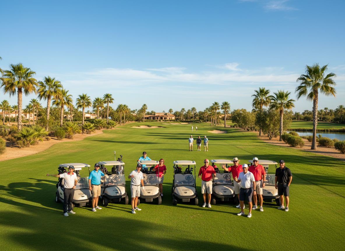 Hacienda Riquelme golf course — venue for the Premier Golf Society's Sunday rounds